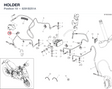 HOLDER 8291B251A diagram position