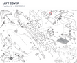 LEFT COVER 8291C631A diagram position