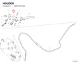 HOLDER 8291F421AA diagram position