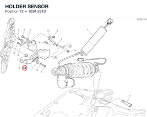 HOLDER SENSOR 8291I281B diagram position