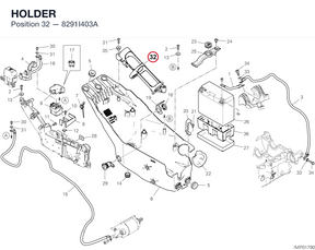 HOLDER 8291I403A diagram position