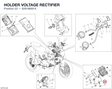 HOLDER VOLTAGE RECTIFIER 8291M891A diagram position