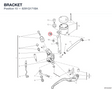 BRACKET 8291Q171BA diagram position