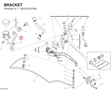 BRACKET 8291Q181BA diagram position