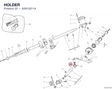 HOLDER 8291Q211A diagram position