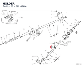 HOLDER 8291Q211A diagram position