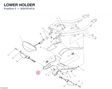 LOWER HOLDER 8291R181A diagram position
