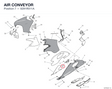 AIR CONVEYOR 8291R511A diagram position