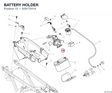 BATTERY HOLDER 8291T041A diagram position