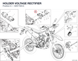 HOLDER VOLTAGE RECTIFIER 8291T061A diagram position
