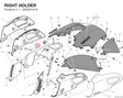 RIGHT HOLDER 82920141A diagram position