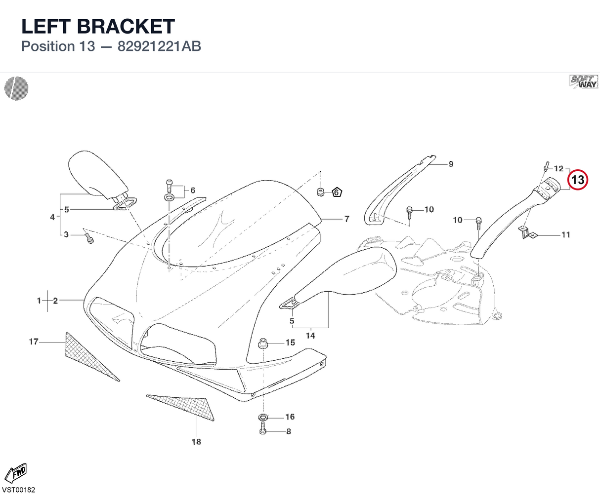 LEFT BRACKET