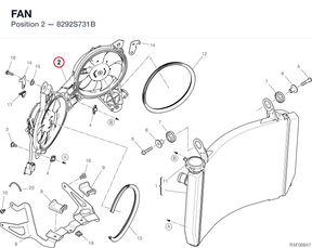 FAN 8292S731B diagram position