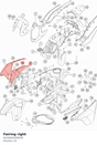 Diagram preview: Fairing right (6030800300028)