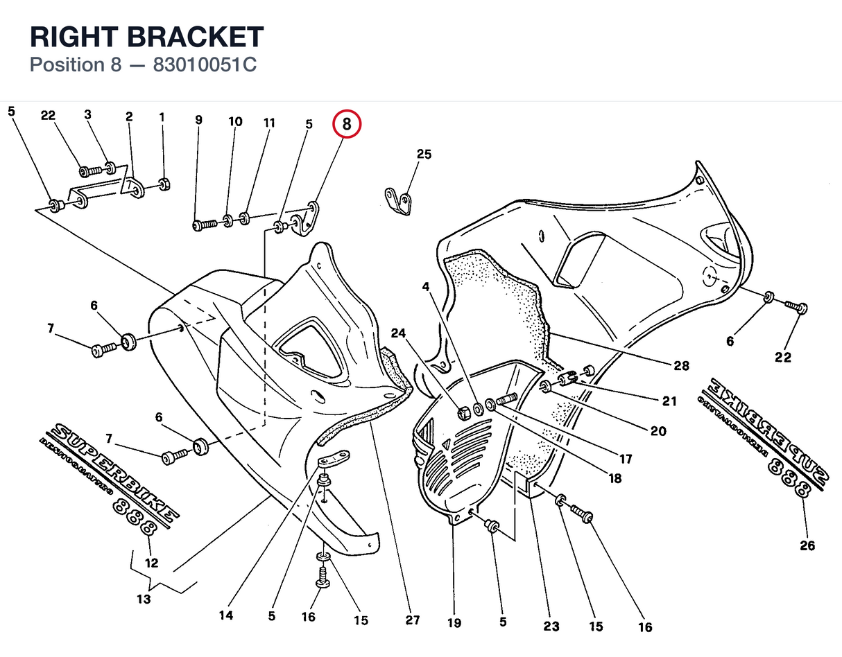 RIGHT BRACKET