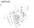 CONTROL ROD 83010771A diagram position