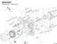 BRACKET 83011441A diagram position