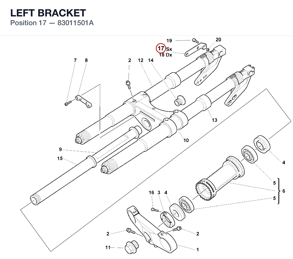 LEFT BRACKET