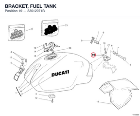 BRACKET, FUEL TANK
