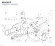 BRACKET 83012781B diagram position