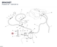 BRACKET 83012811A diagram position