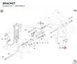 BRACKET 83012981A diagram position