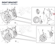 RIGHT BRACKET 83014201A diagram position