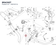 BRACKET 83015311A diagram position