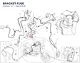 BRACKET FUSE 83015761B diagram position