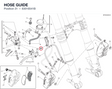 HOSE GUIDE 83016541B diagram position