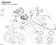 BRACKET 83016951A diagram position