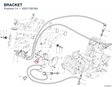 BRACKET 83017281BA diagram position