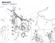 BRACKET 83018971A diagram position