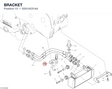 BRACKET 8301A531AA diagram position