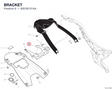 BRACKET 8301B121AA diagram position