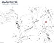 BRACKET UPPER 8301C051AA diagram position