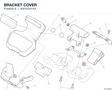 BRACKET COVER 8301E341AA diagram position