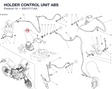 HOLDER CONTROL UNIT ABS 8301F171AA diagram position