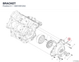 BRACKET 8301H812AA diagram position