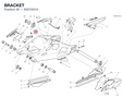 BRACKET 8301I341A diagram position