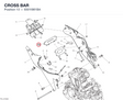 CROSS BAR 8301I981BA diagram position