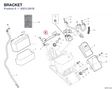BRACKET 8301L091B diagram position