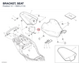 BRACKET, SEAT 8301L111A diagram position