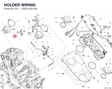 HOLDER WIRING 8301L401AA diagram position