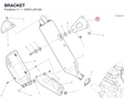 BRACKET 8301L451AA diagram position