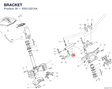 BRACKET 8301L621AA diagram position