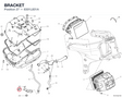 BRACKET 8301L831A diagram position
