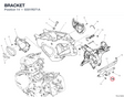 BRACKET 8301R071A diagram position
