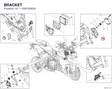 BRACKET 8301R082A diagram position