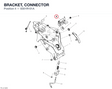 BRACKET, CONNECTOR 8301R101A diagram position